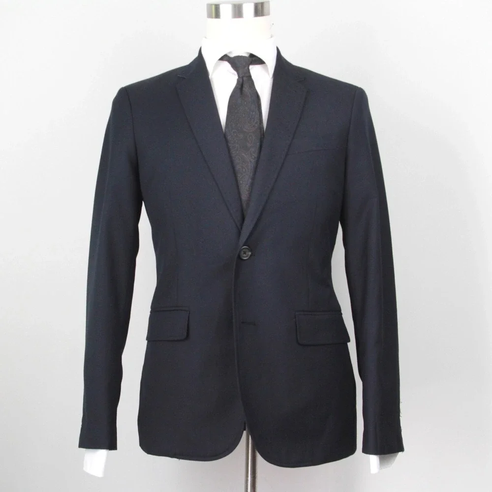 American‎ Eagle Men's Medium The Legendary Blazer Black E05617